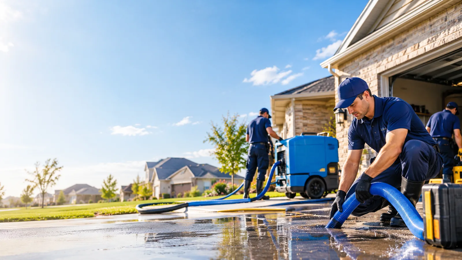 Sewage Backup Cleanup in Grandfalls, TX near me